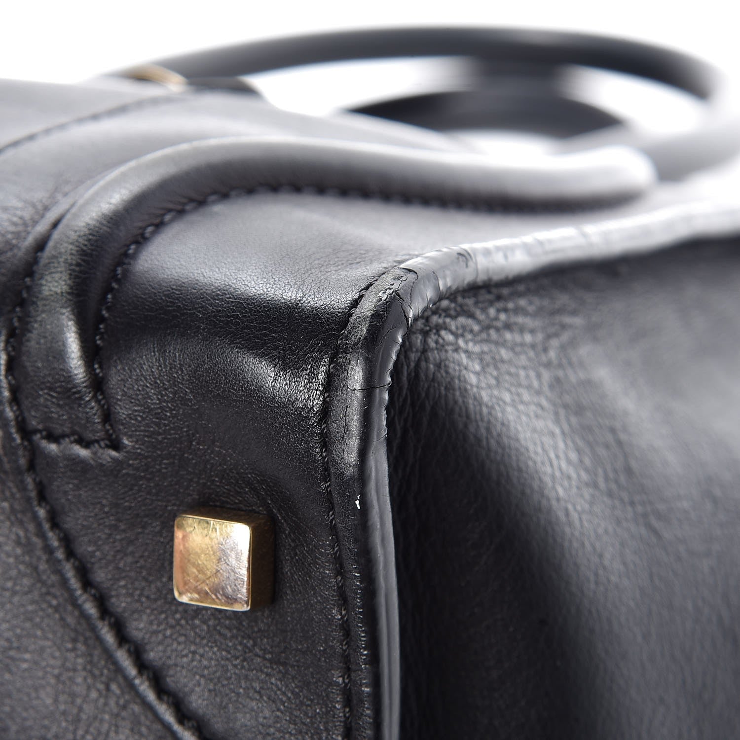 Celine Smooth Calfskin Mini Luggage Black 9 of 12