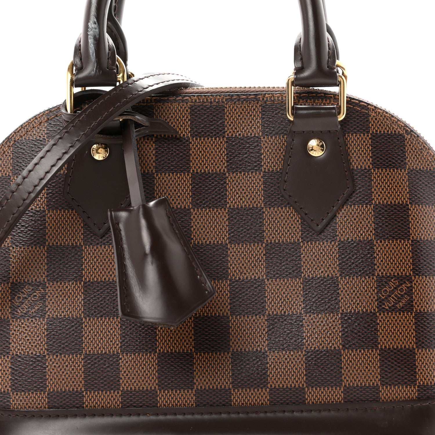 Louis Vuitton Damier Ebene Alma BB 7 of 9