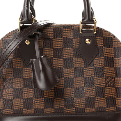 Louis Vuitton Damier Ebene Alma BB 7 of 9