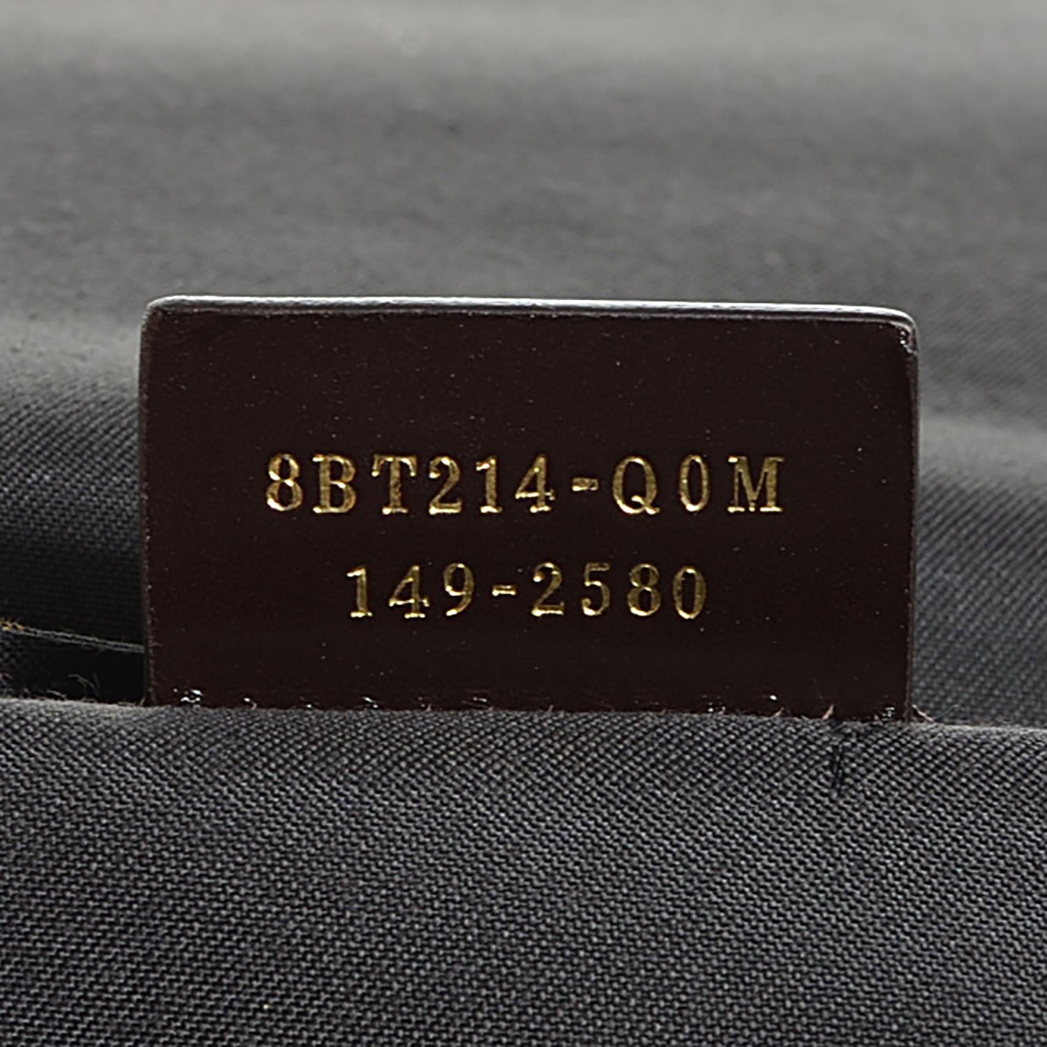 Fendi Zucca Vitello Artic Small Messenger Bag Tobacco Castagna 7 of 10