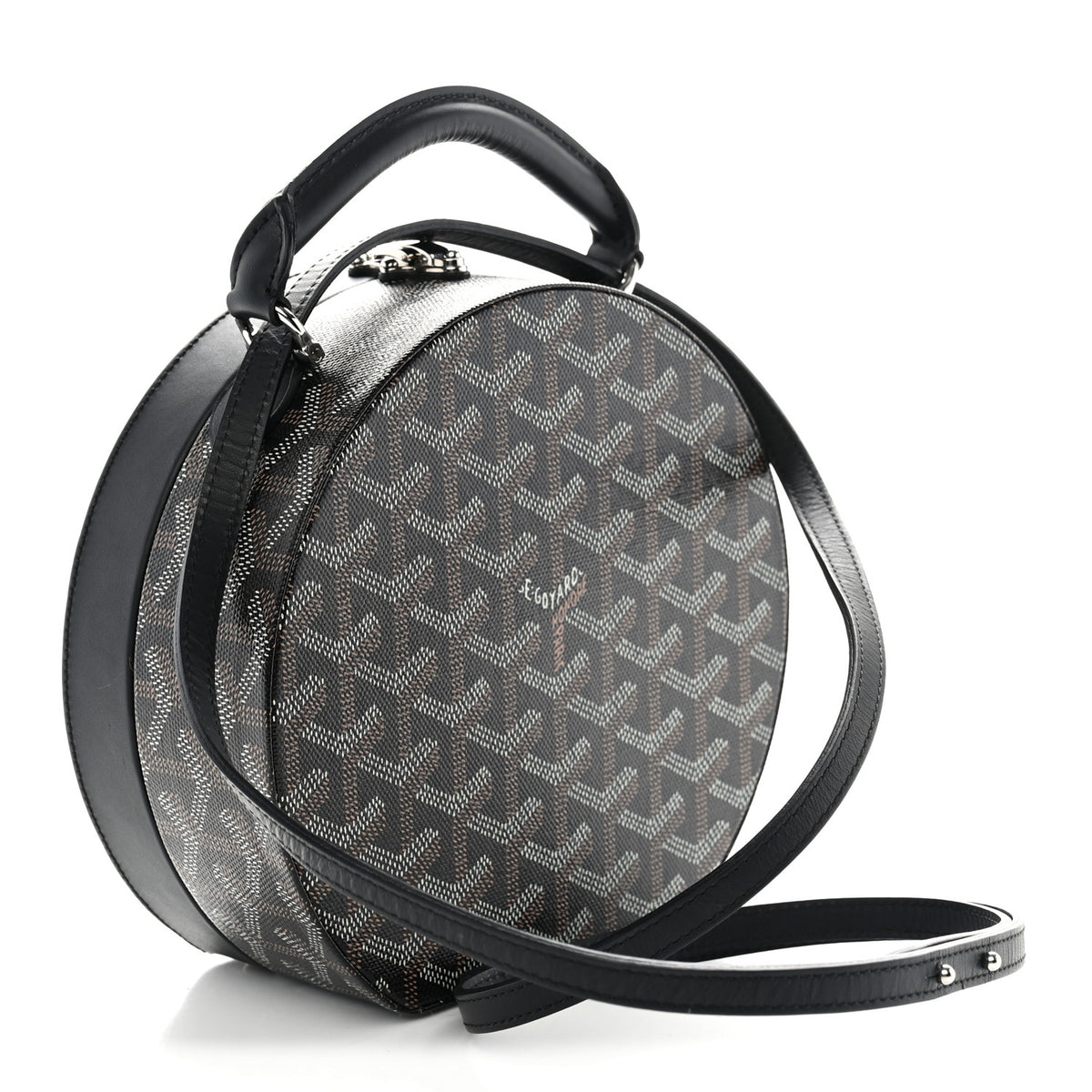 Goyard Goyardine Alto Hatbox Black 3 of 11