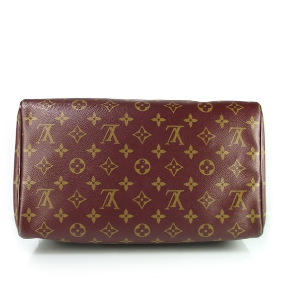 Louis Vuitton Monogram Mirage Speedy 30 Bordeaux 5 of 12