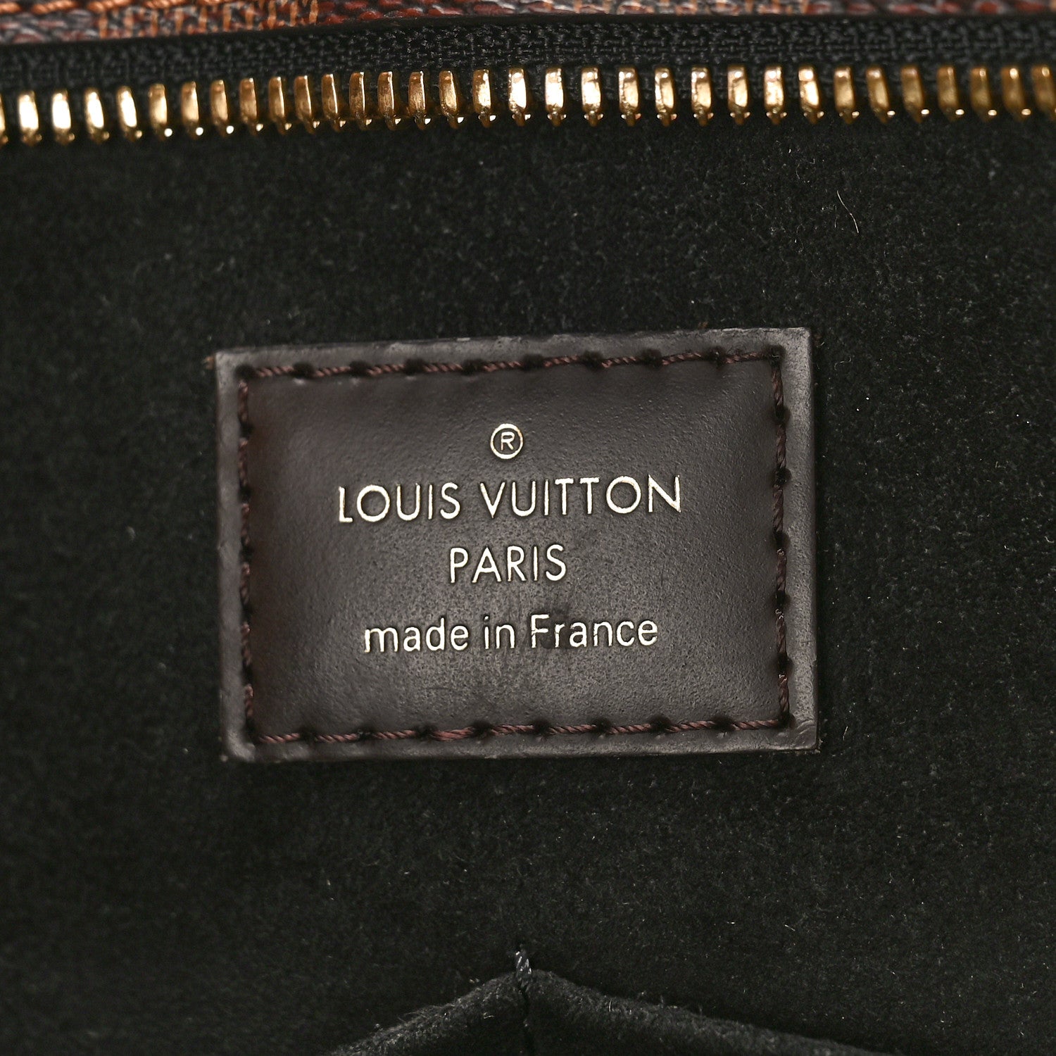 Louis Vuitton Damier Ebene Jersey Black 6 of 9