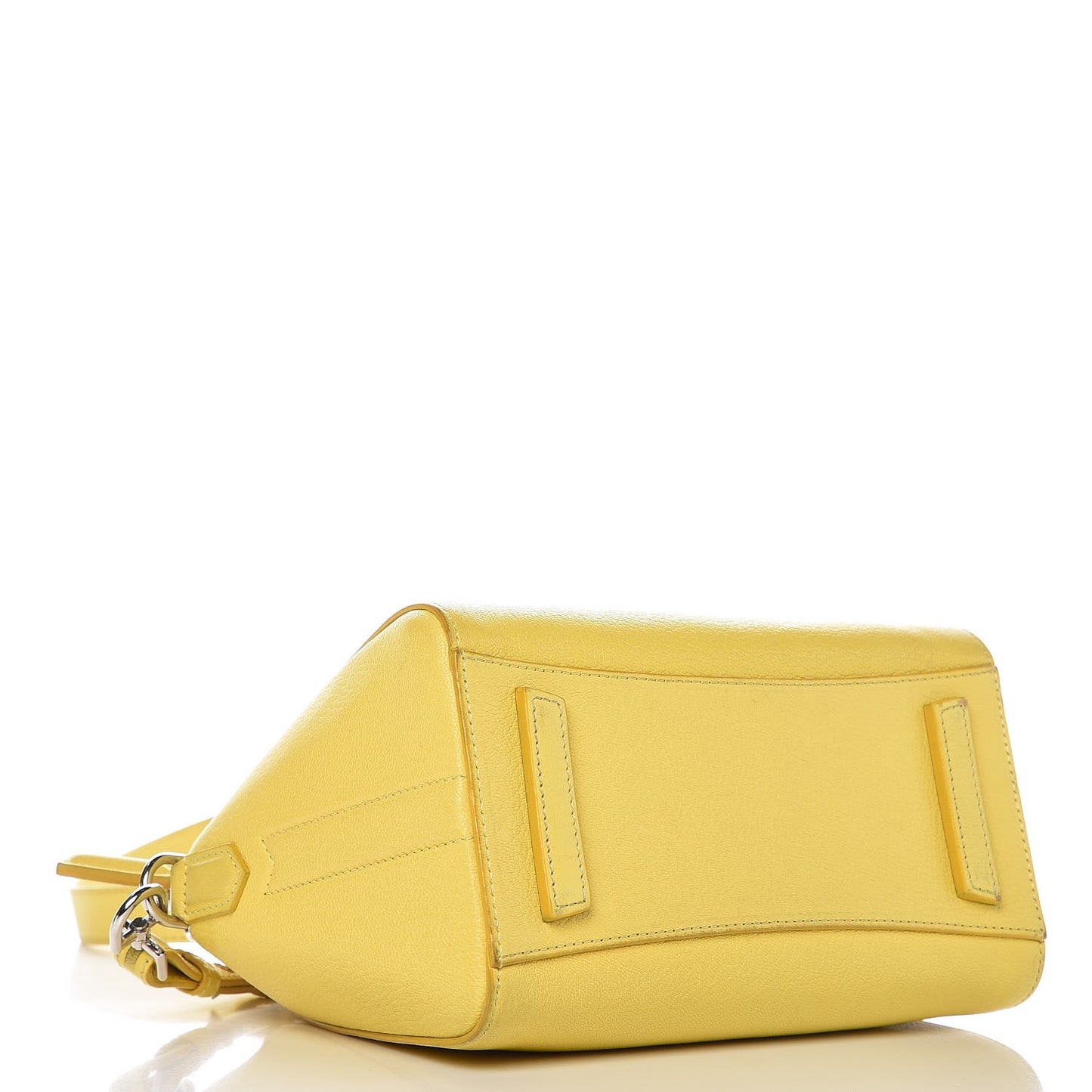 Sugar Goatskin Mini Antigona Yellow