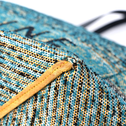 Celine Tweed Phantom Cabas Tote Blue 8 of 11