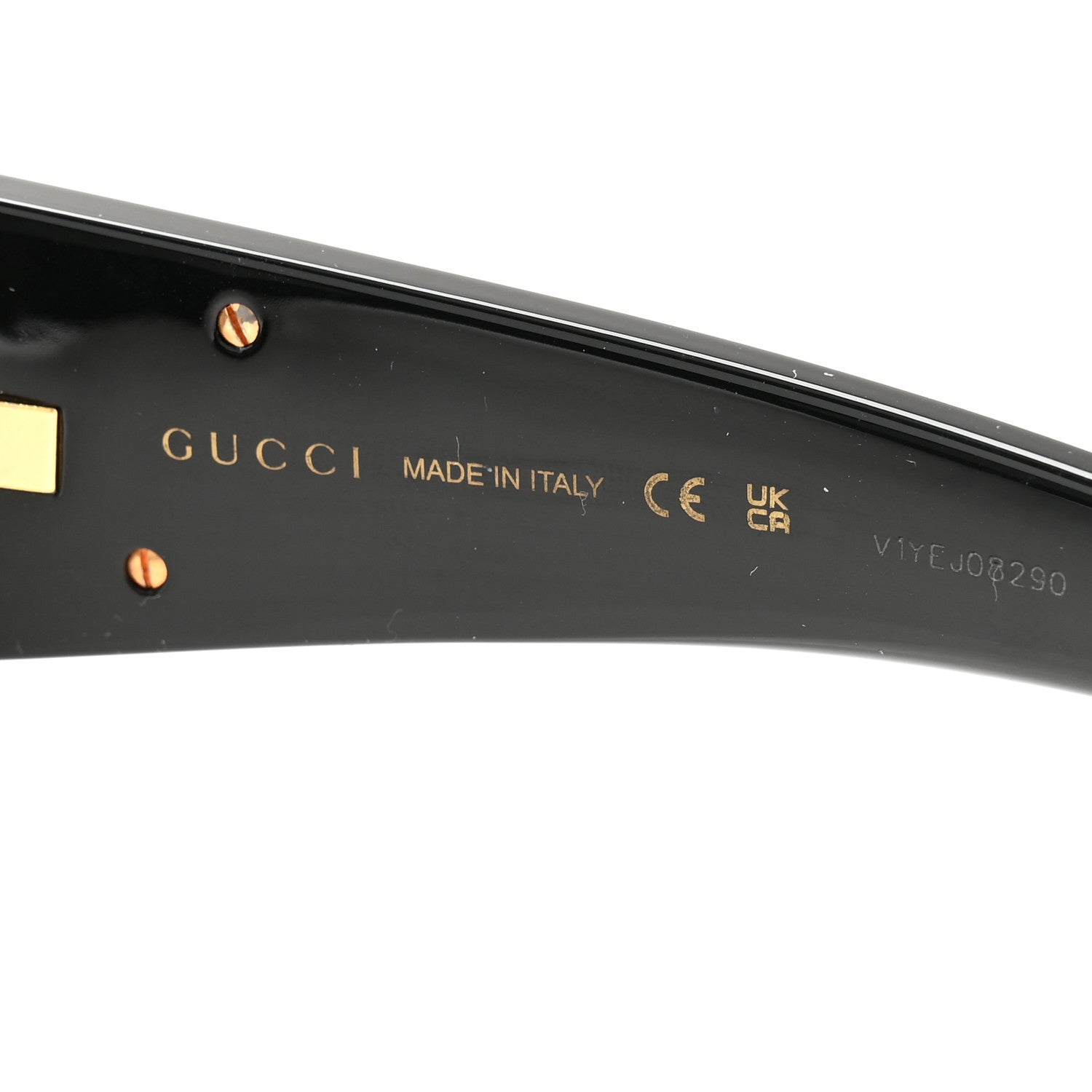 Gucci Acetate Oval Sunglasses GG1247S Black 5 of 8