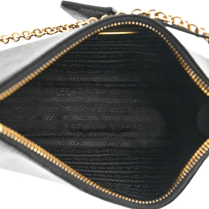 Prada Saffiano Lux Re-Edition 2005 Shoulder Bag Black 6 of 14
