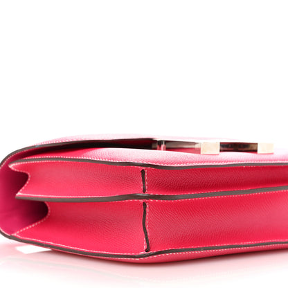 Hermes Epsom Constance 24 Rose Tyrien 9 of 10