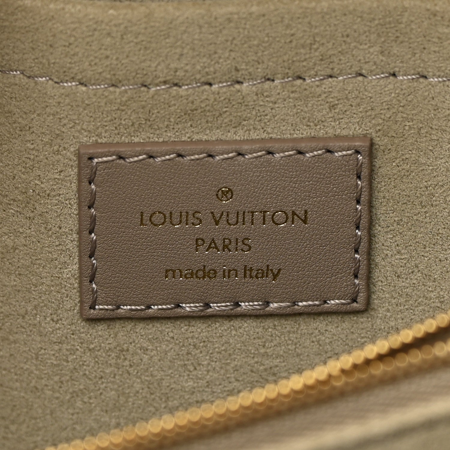 Louis Vuitton Calfskin LV New Wave Chain Bag Taupe 6 of 12