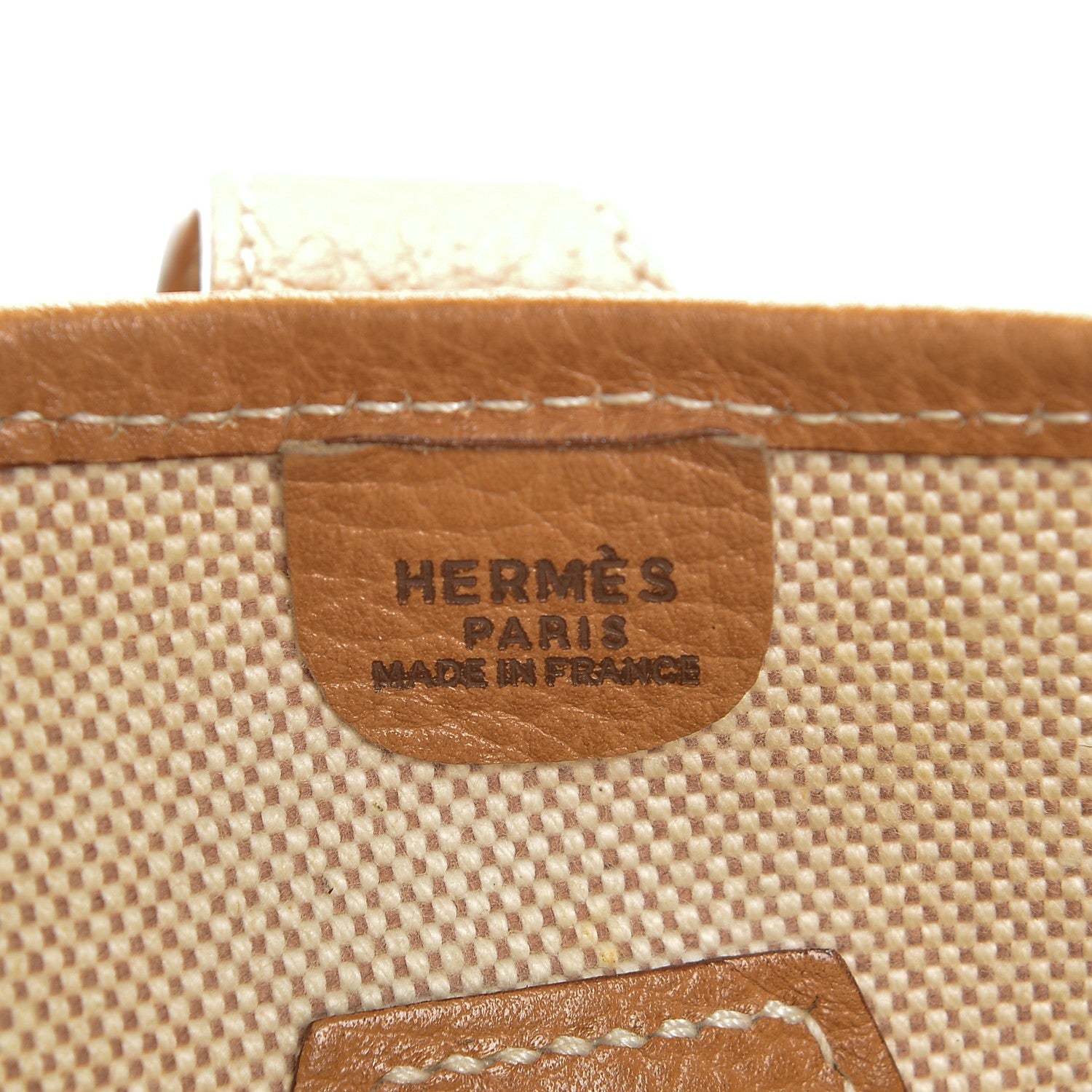 Hermes Toile Ardennes Evelyne GM Naturelle 6 of 6