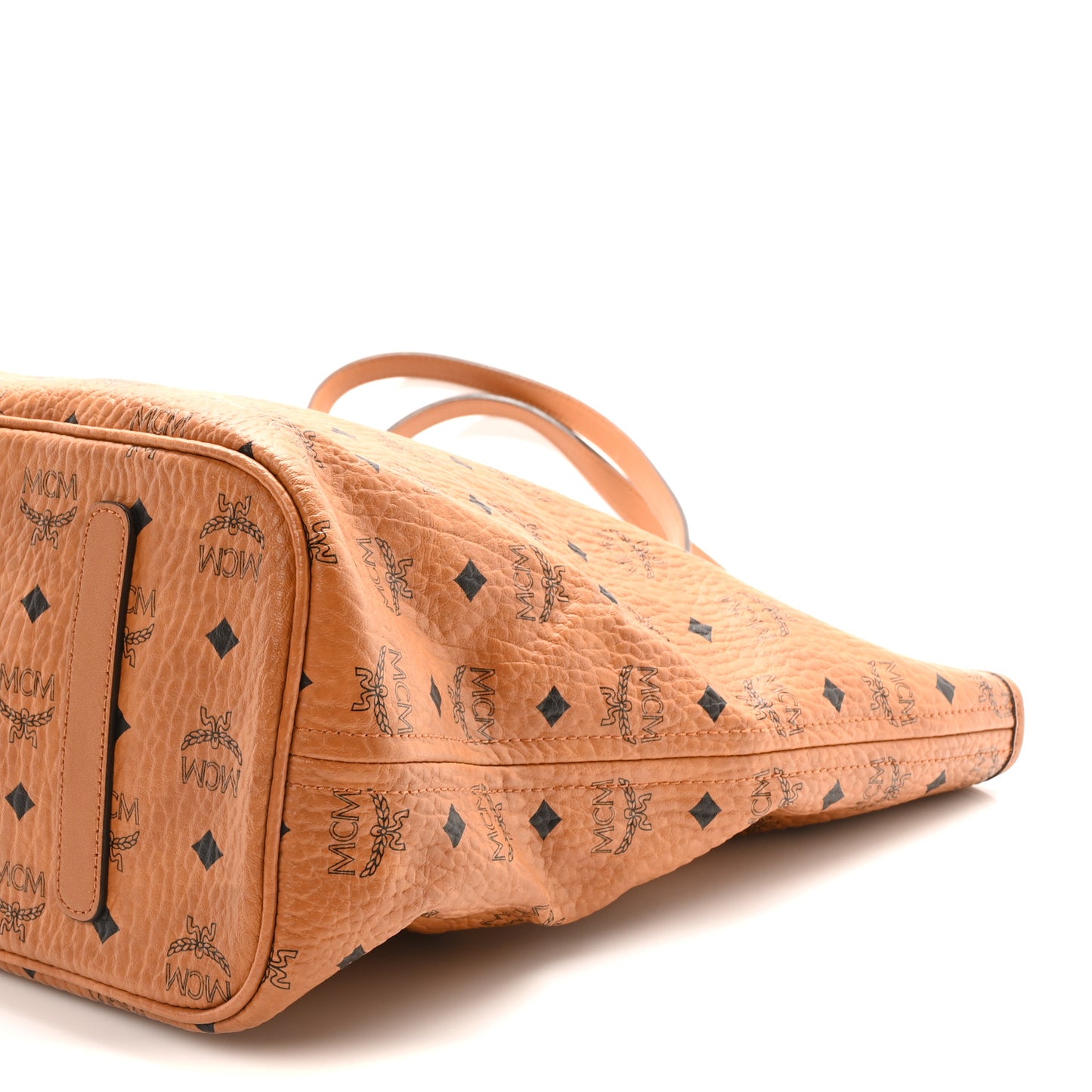 Visetos Large Liz Reversible Shopper Tote Cognac