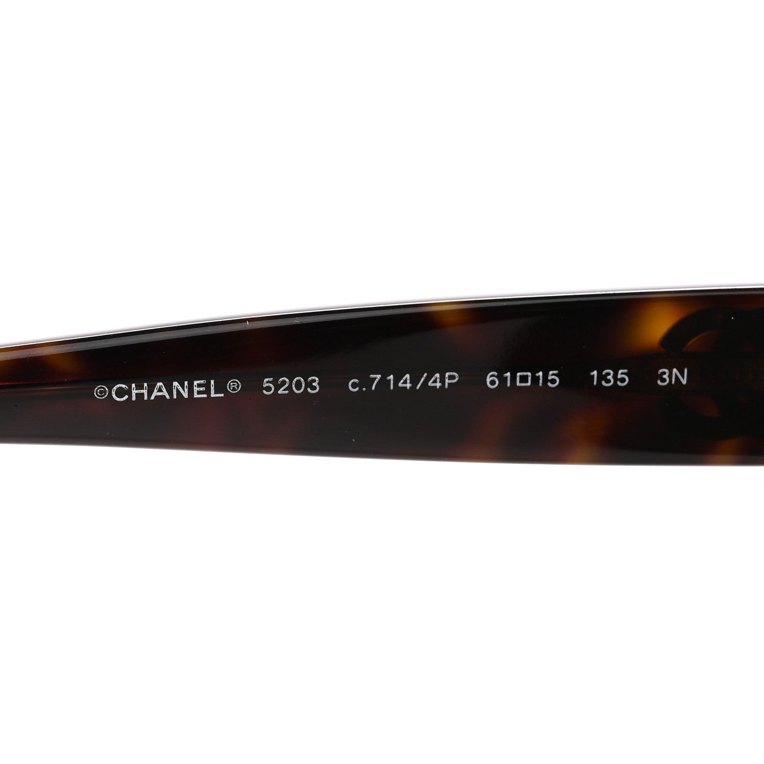 Chanel Acetate CC Sunglasses 5203 Tortoise 5 of 8