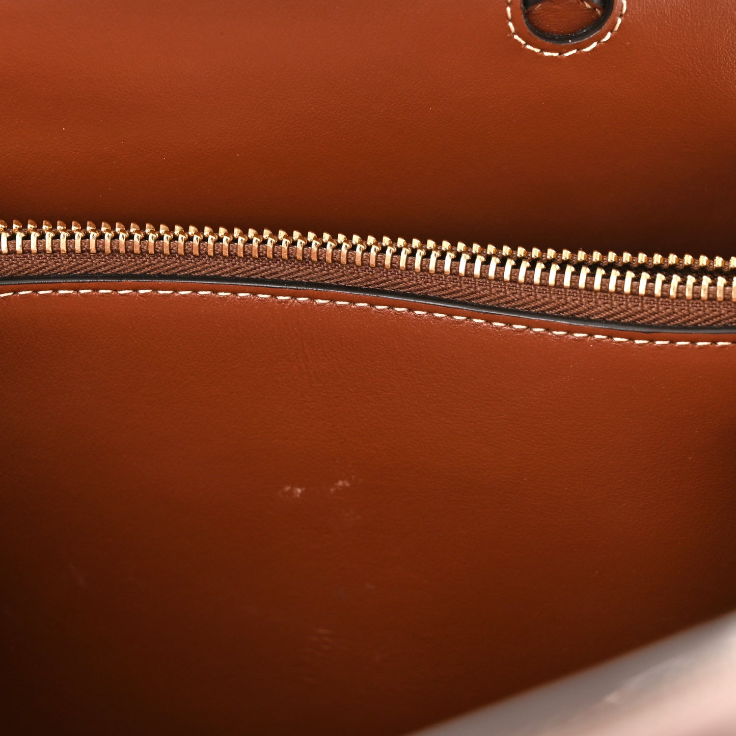 Calfskin Vintage Check Mini Two Handle Title Bag Archive Beige