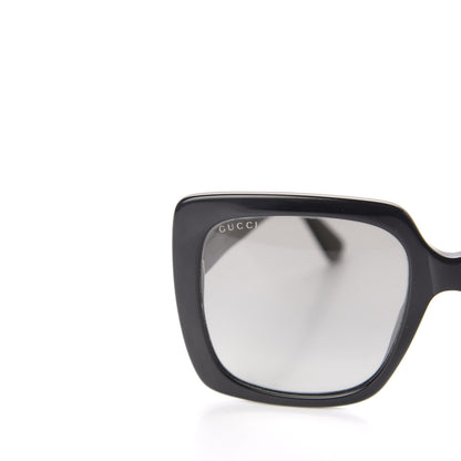 Gucci Crystal Square Frame GG Sunglasses GG0418S Black 5 of 8