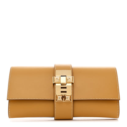 Hermes Tadelakt Medor 23 Clutch Soleil 1 of 12