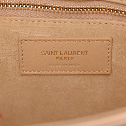 Saint Laurent Smooth Calfskin Le 5 A 7 Hobo Dark Beige 6 of 10