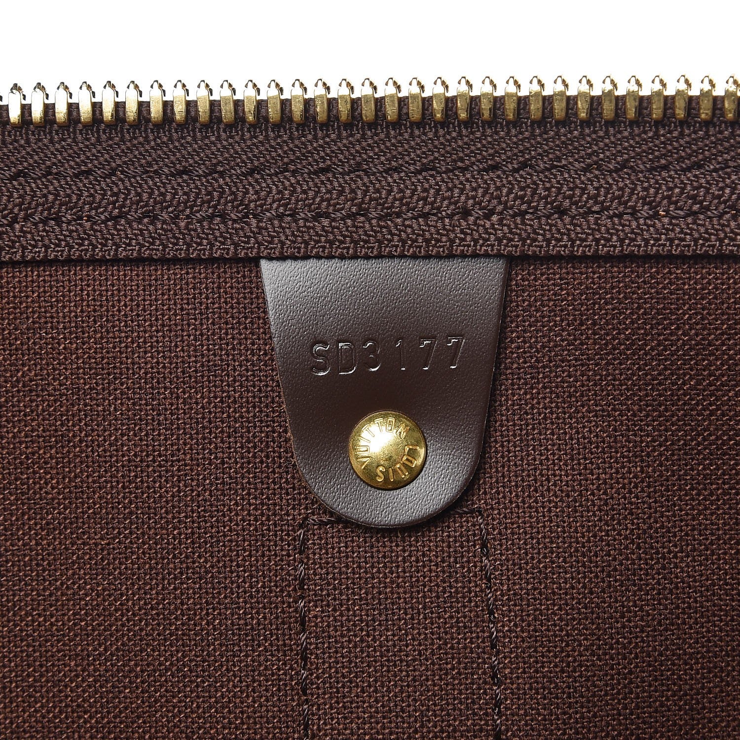 Louis Vuitton Damier Ebene Keepall 50 7 of 8
