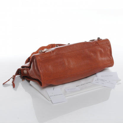 Balenciaga Agneau Giant 21 Rose Gold Hardware City Orange Brulee 4 of 7