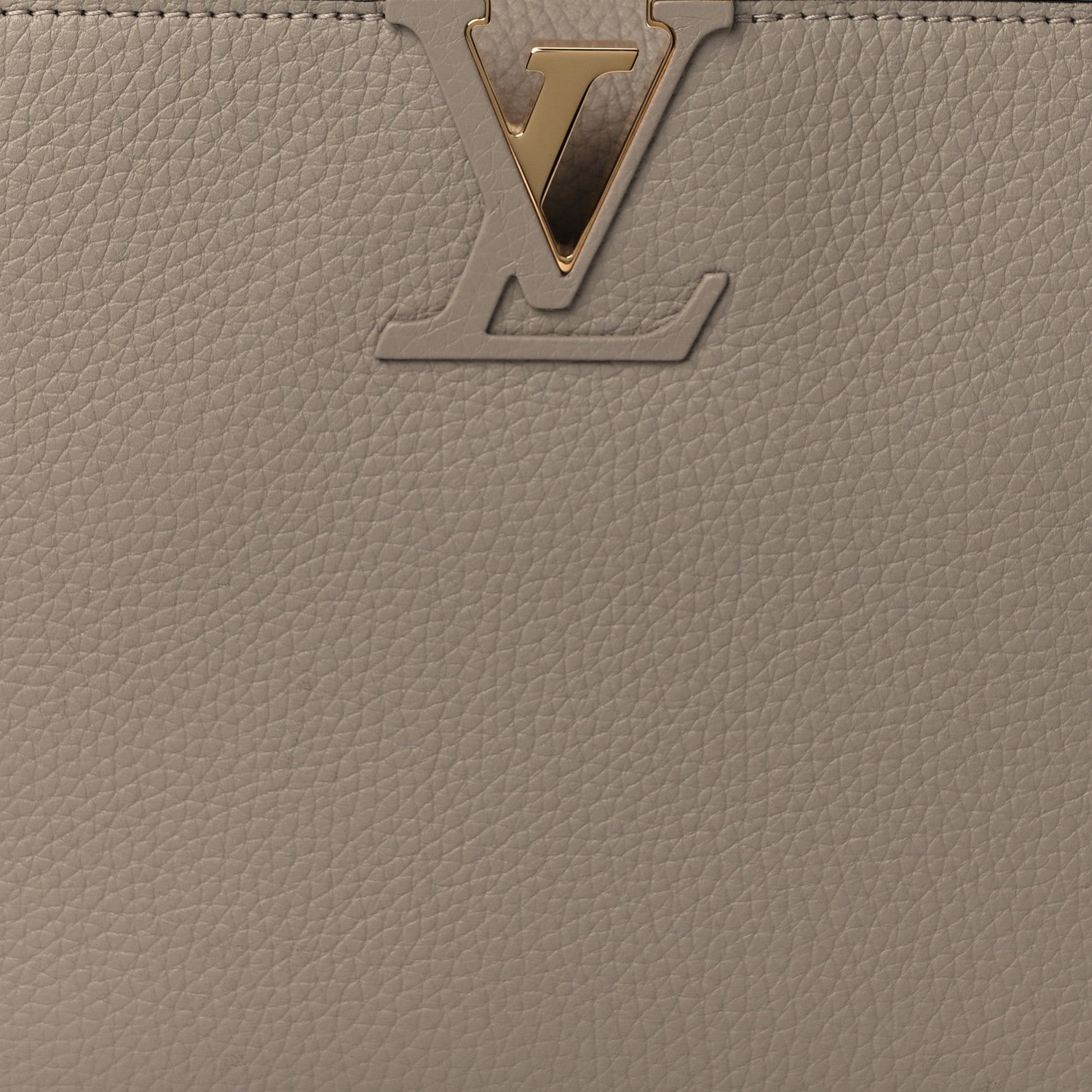Louis Vuitton Taurillon Capucines PM Galet 7 of 9