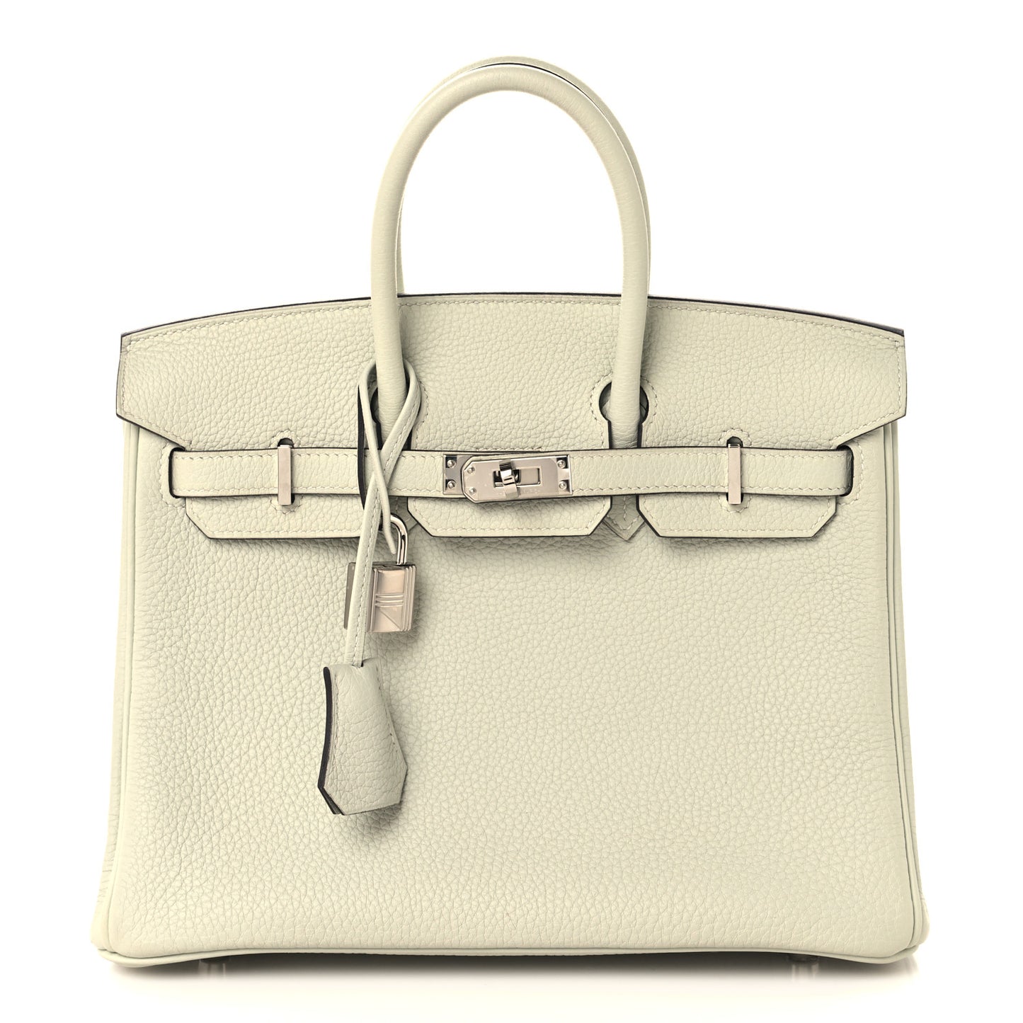 Togo Birkin 25 Gris Neve