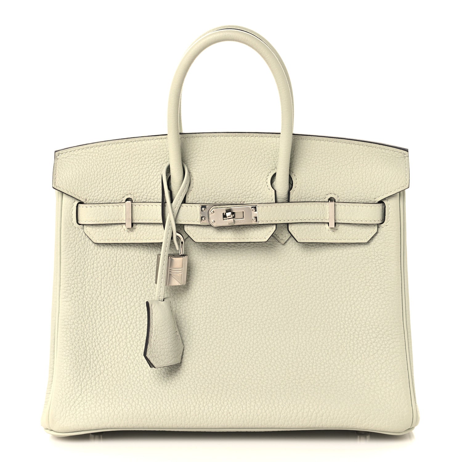 Hermes Togo Birkin 25 Gris Neve 1 of 12