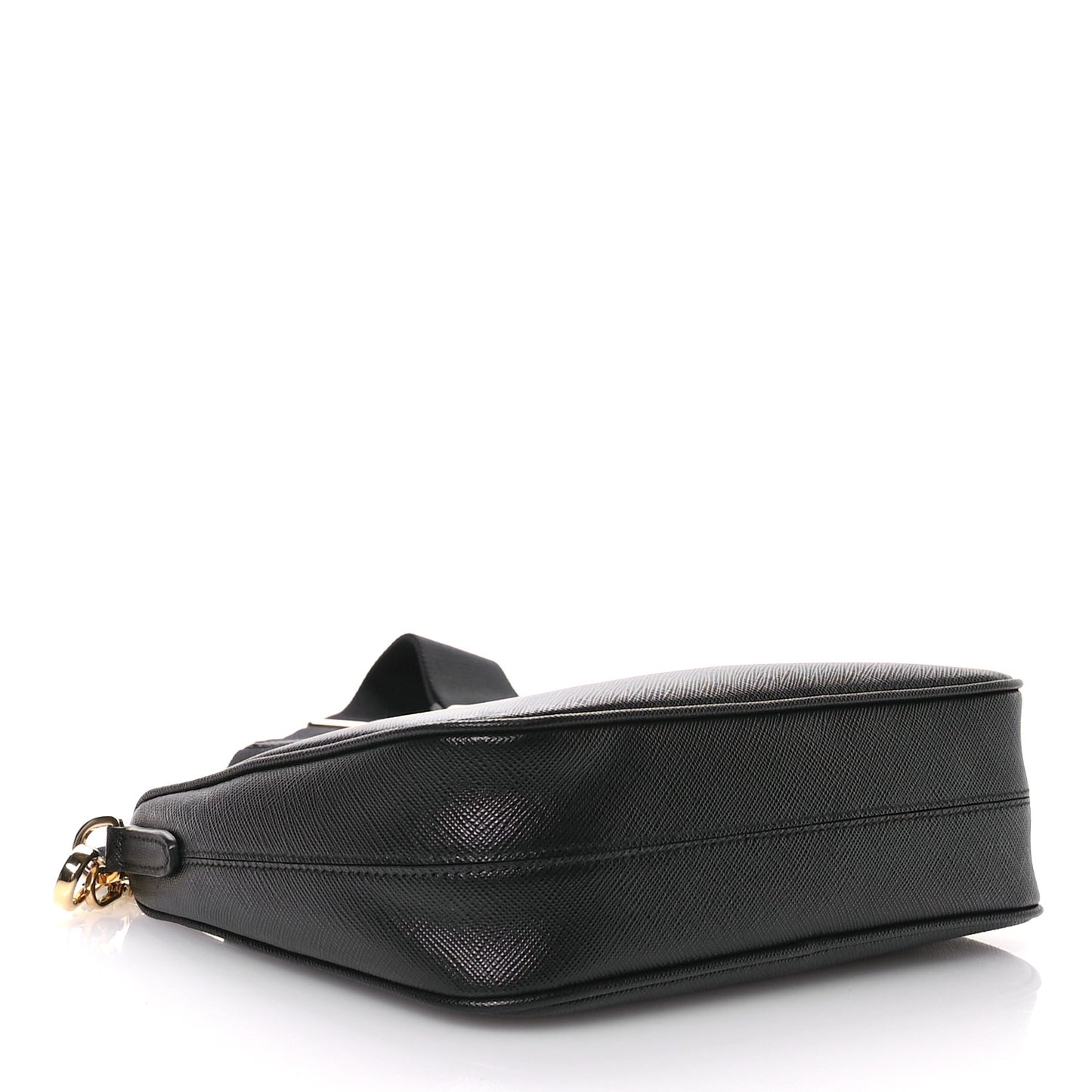Saffiano Lux Re-Edition 2005 Shoulder Bag Black