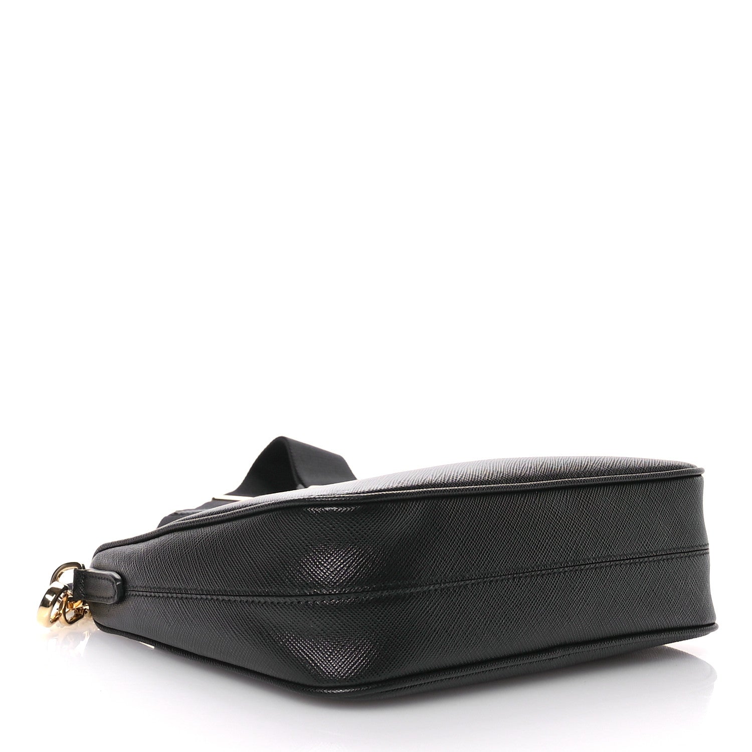 Prada Saffiano Lux Re-Edition 2005 Shoulder Bag Black 4 of 11