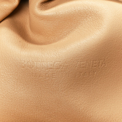 Bottega Veneta Smooth Butter Calf The Pouch Oversized Clutch Almond 6 of 11