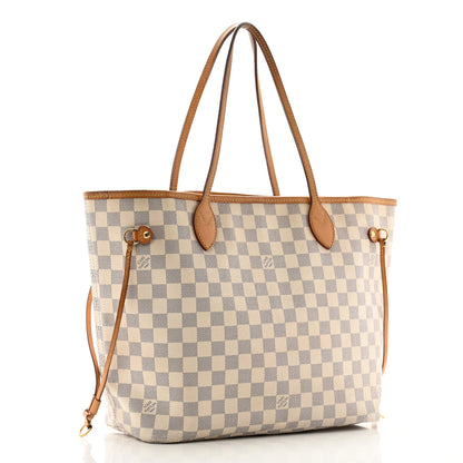 Louis Vuitton Damier Azur Neverfull MM 3 of 12