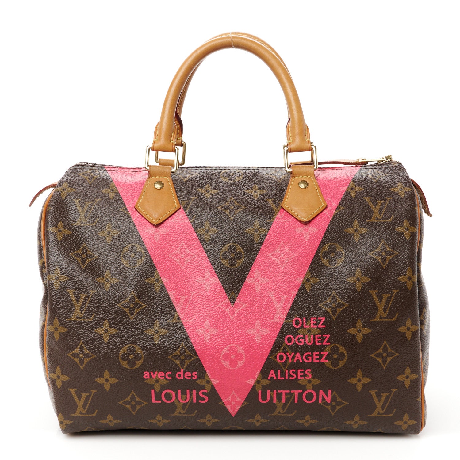 Louis Vuitton Monogram Speedy 30 V Grenade 1 of 12