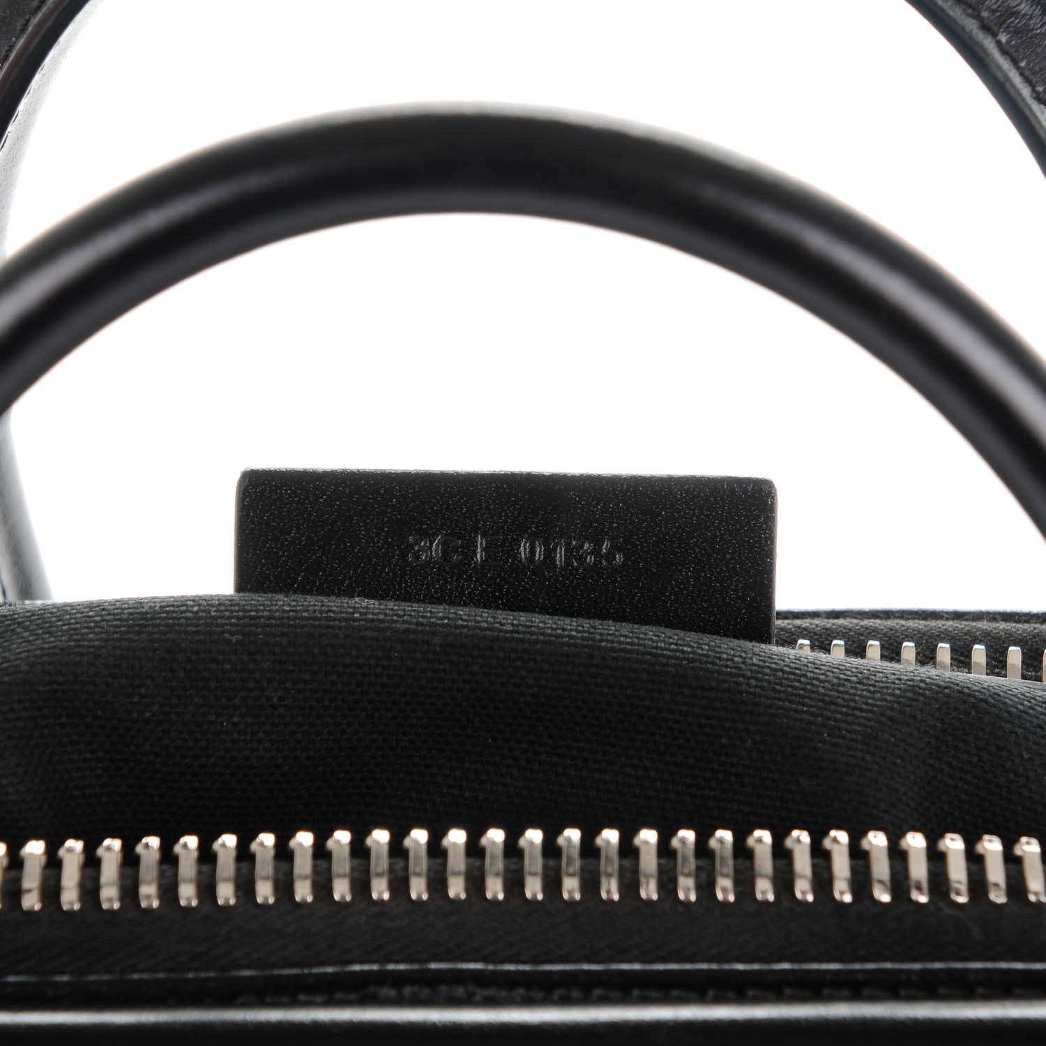 Givenchy Shiny Lord Calfskin Medium Antigona Black 7 of 7