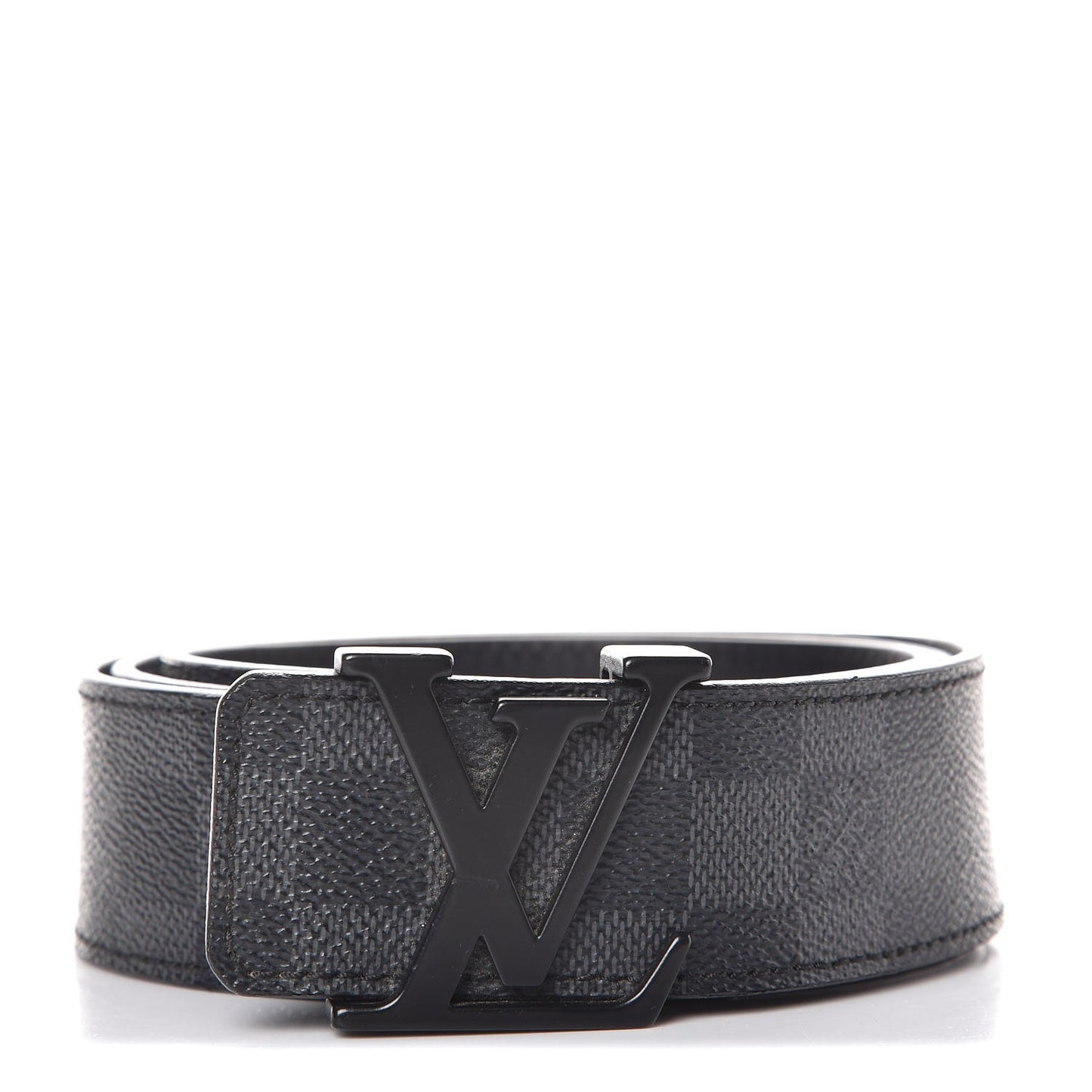 Damier Graphite 40mm LV Initiales Belt 100 40