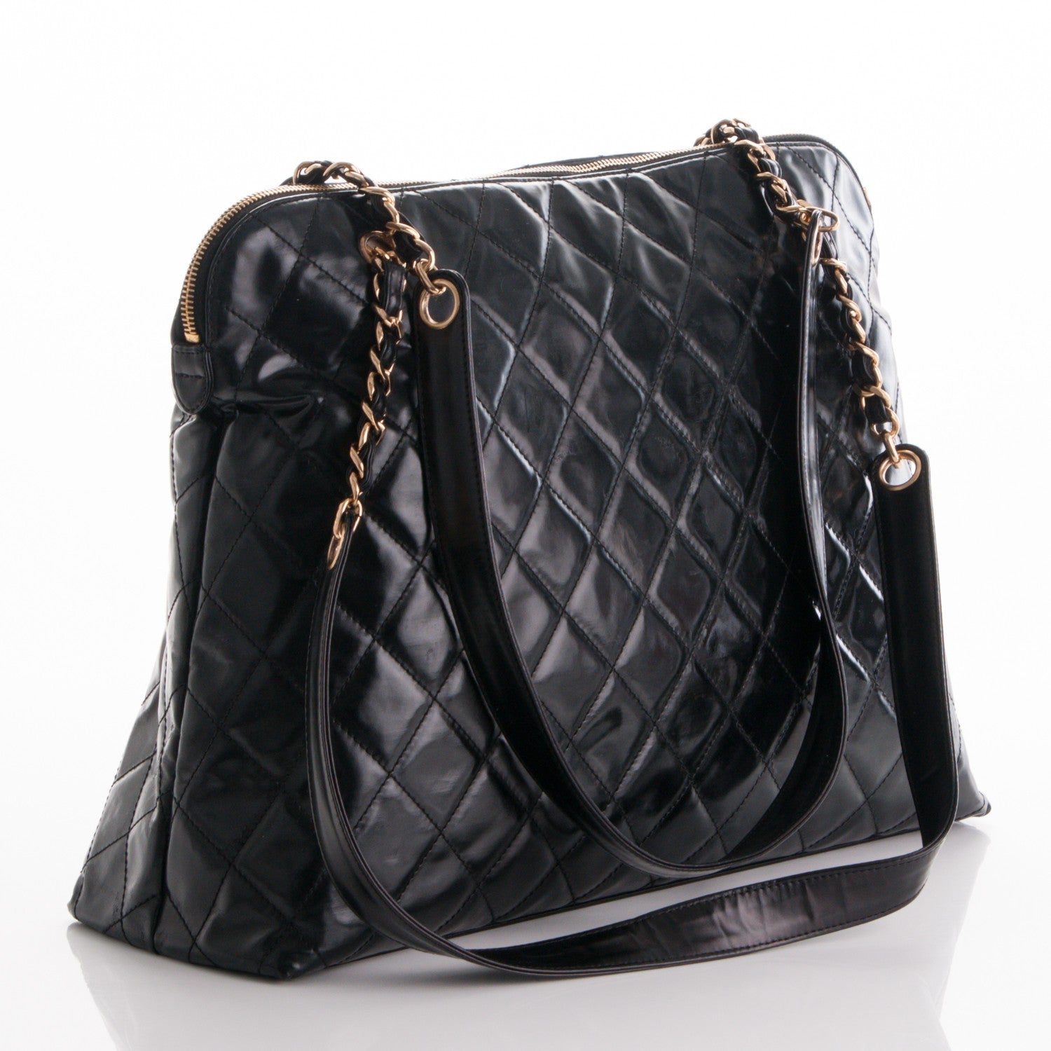 Chanel Calfskin Quilted Shoulder Bag Black 3 of 7
