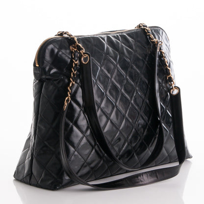 Chanel Calfskin Quilted Shoulder Bag Black 3 of 7