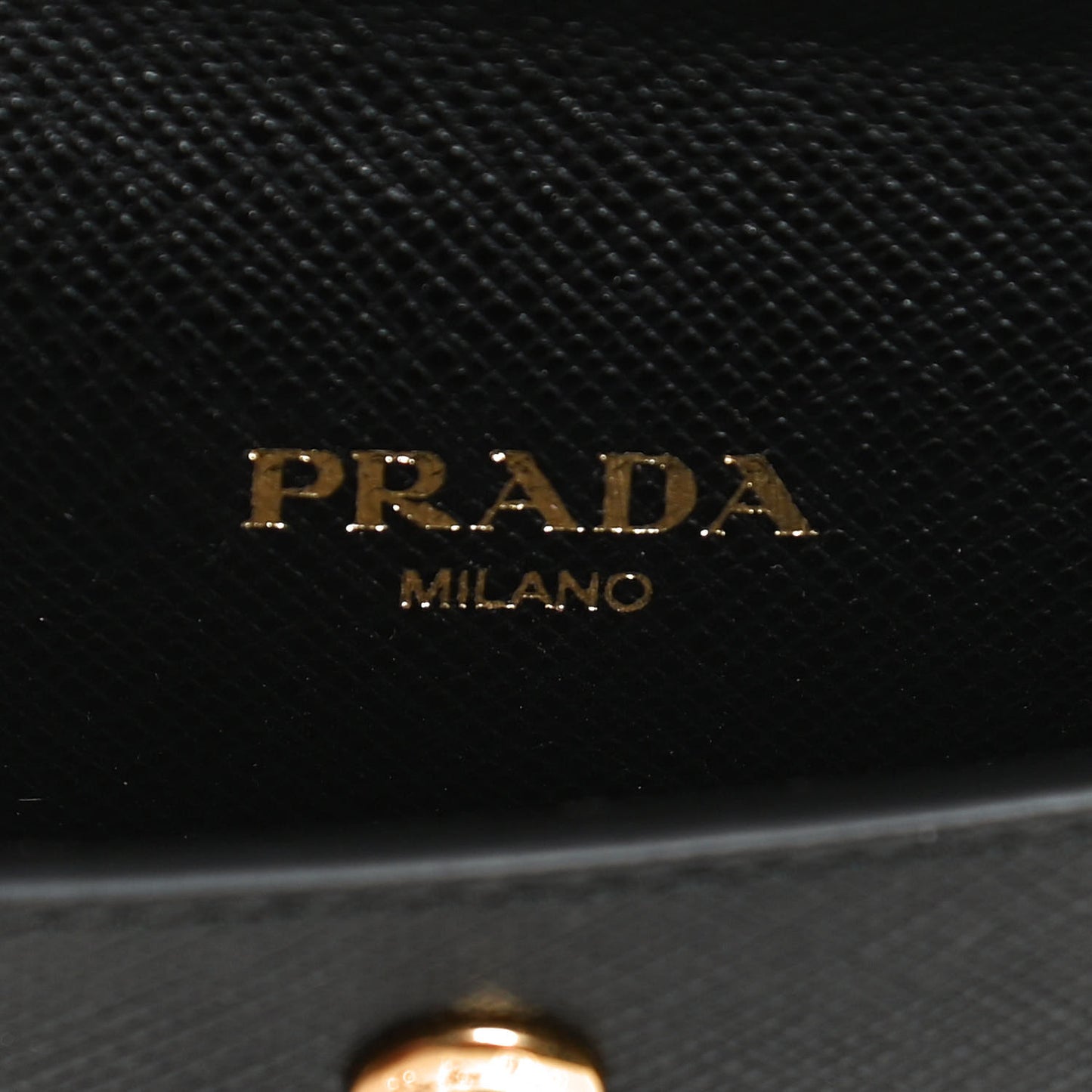 Saffiano Card Holder Black