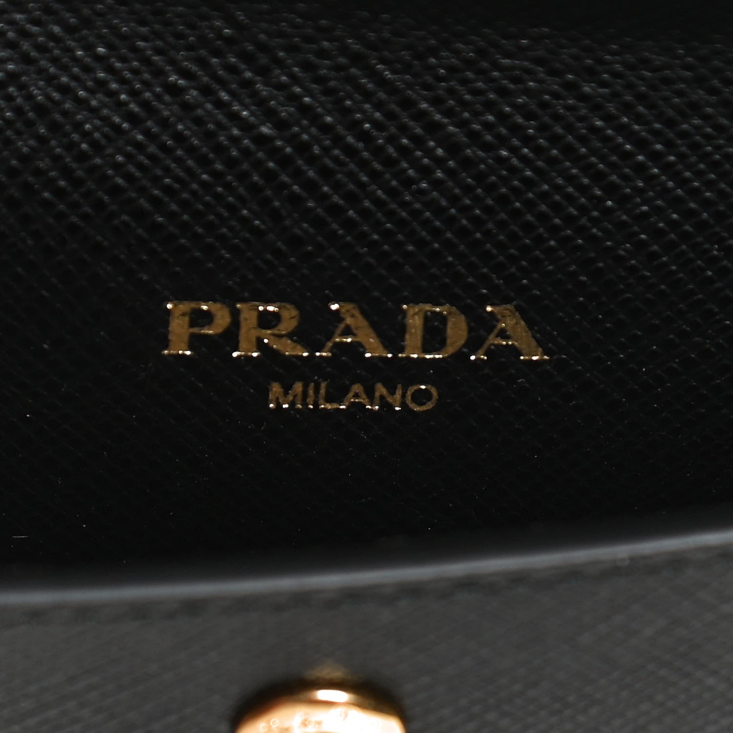 Prada Saffiano Card Holder Black 6 of 10