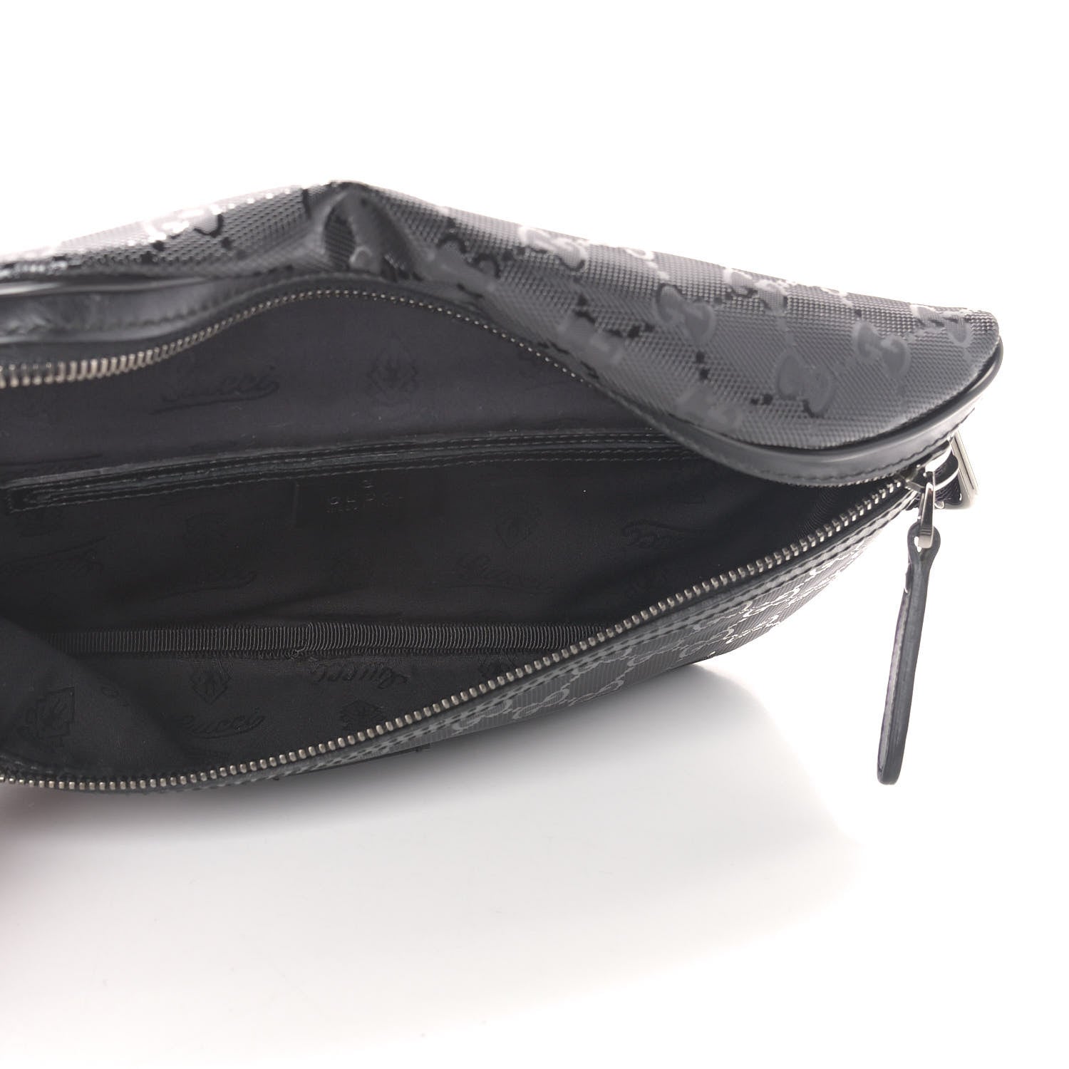 Gucci Imprime Monogram Belt Bag Black 4 of 9