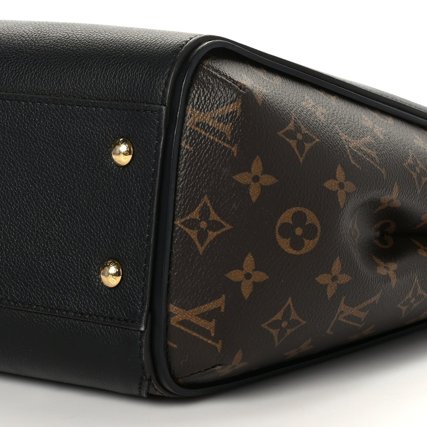 Calfskin Monogram Kimono Tote Black