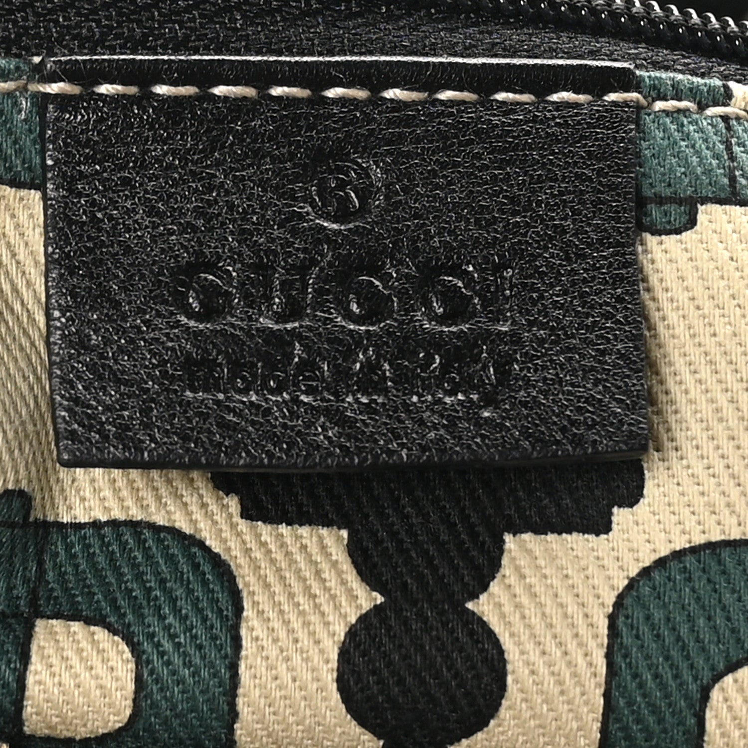Gucci Guccissima Medium D Gold Ring Hobo Black 6 of 11
