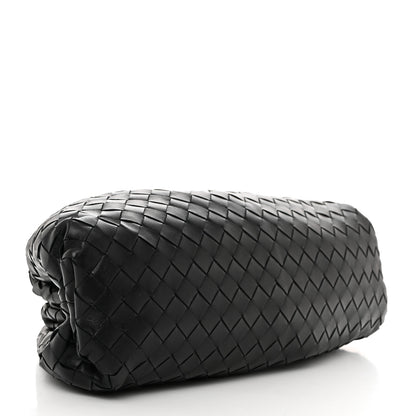 Bottega Veneta Nappa Maxi Intrecciato The Pouch Oversized Clutch Black 4 of 7