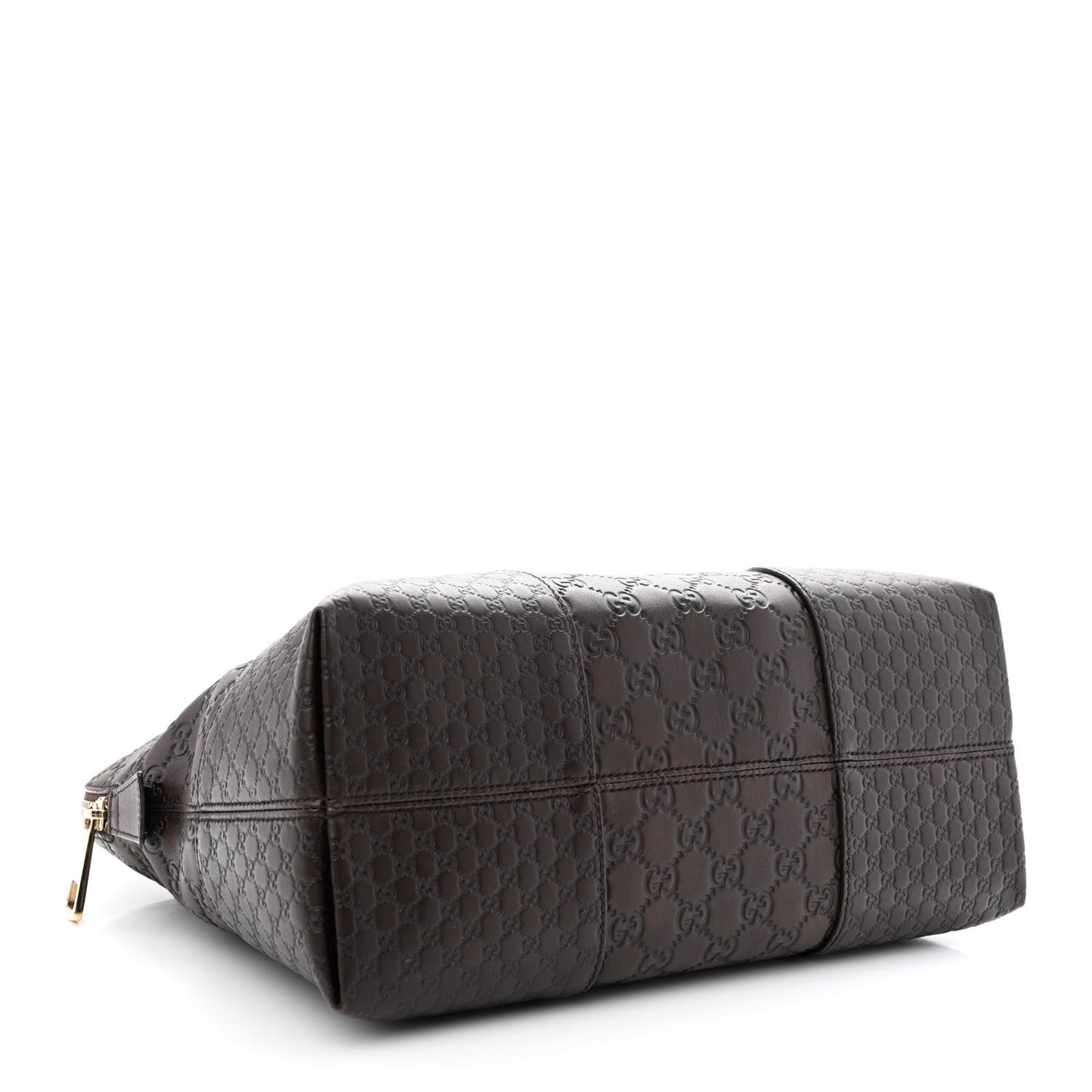 Guccissima Medium Bree Shoulder Bag Chocolate