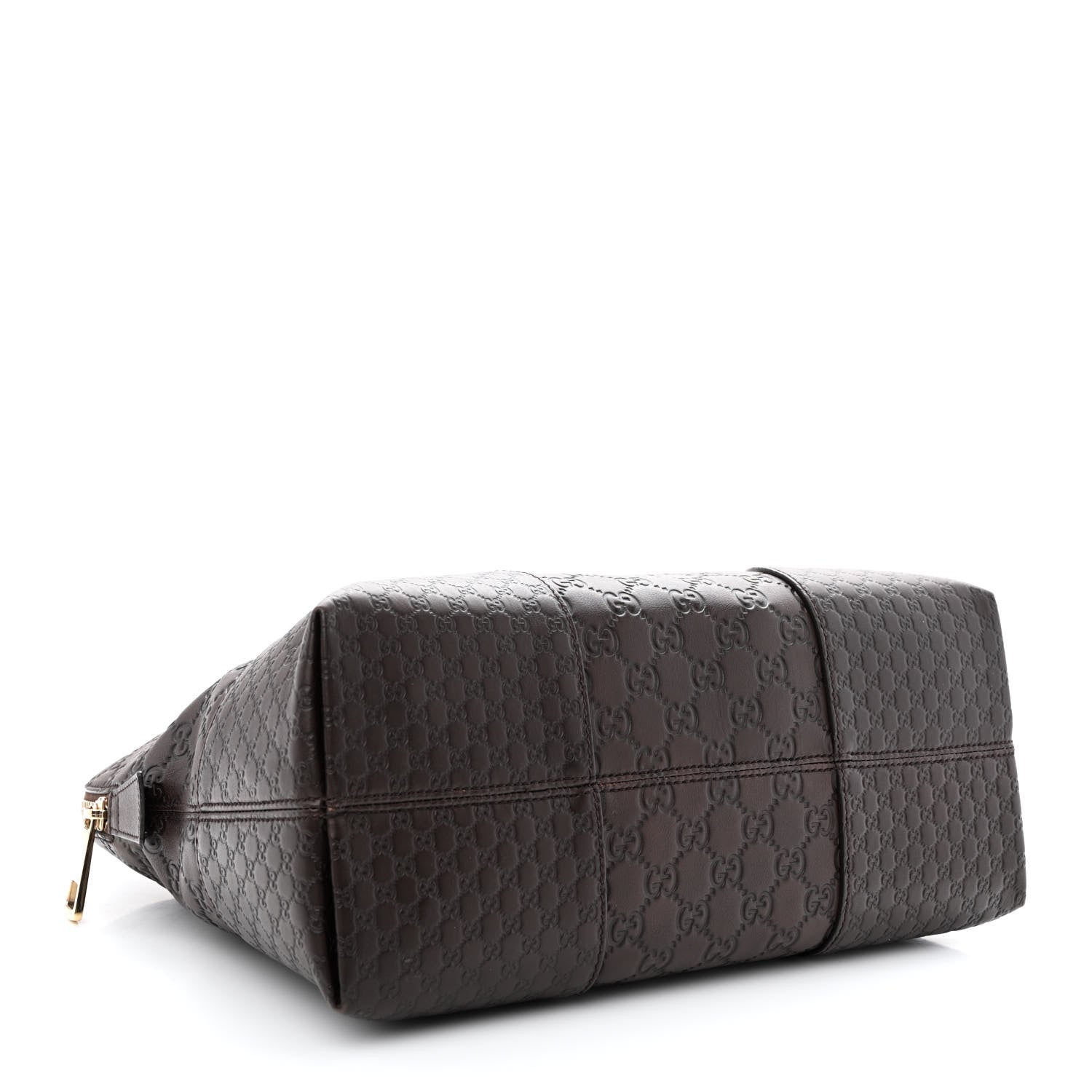 Gucci Guccissima Medium Bree Shoulder Bag Chocolate 4 of 10