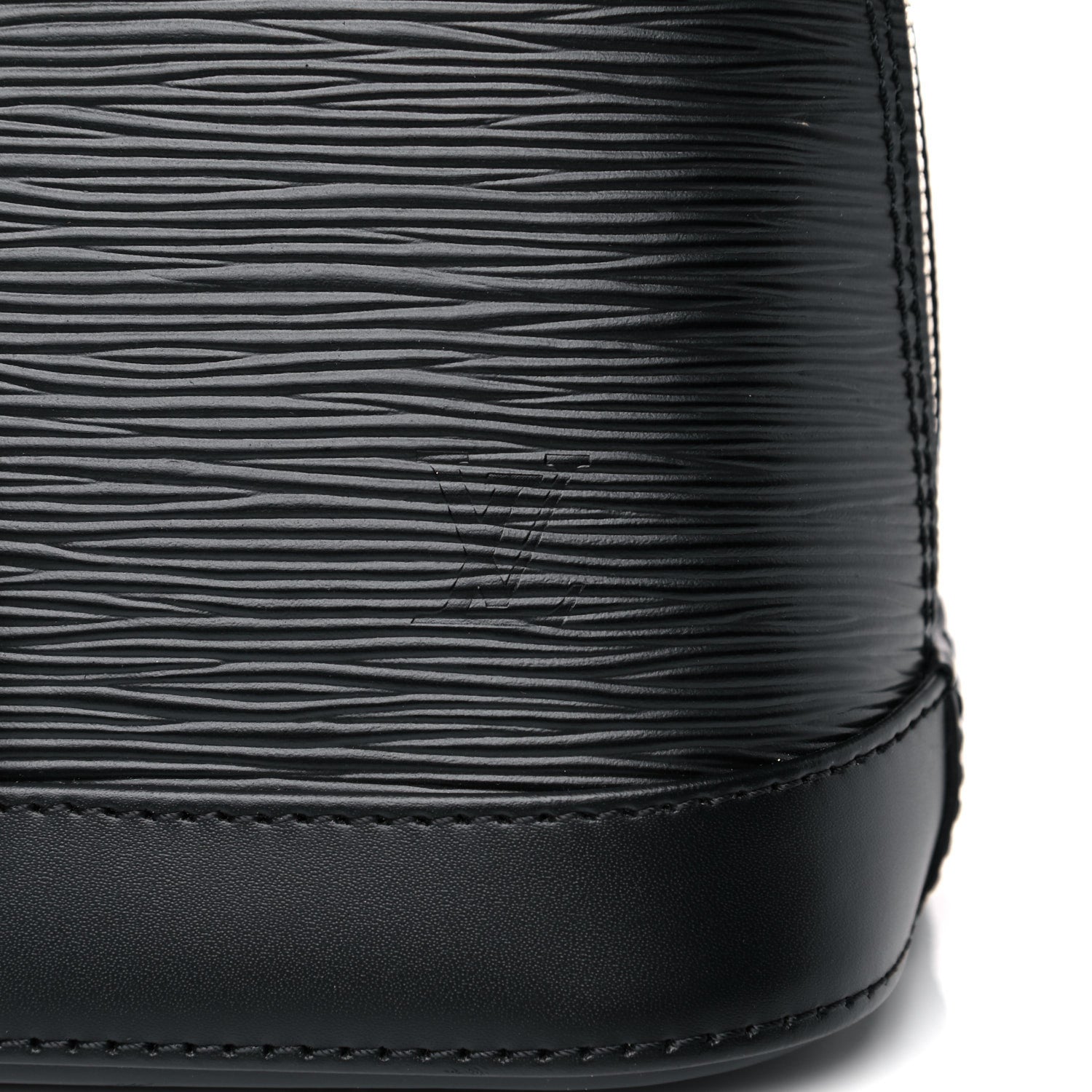 Louis Vuitton Epi Alma BB Black 7 of 11