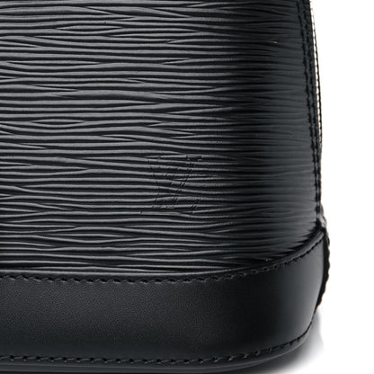 Louis Vuitton Epi Alma BB Black 7 of 11