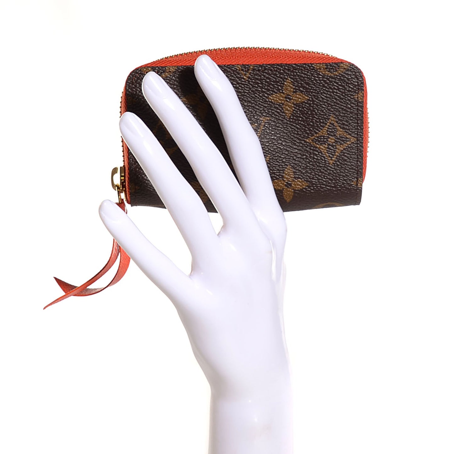 Monogram Zippy Mulitcartes Wallet Piment