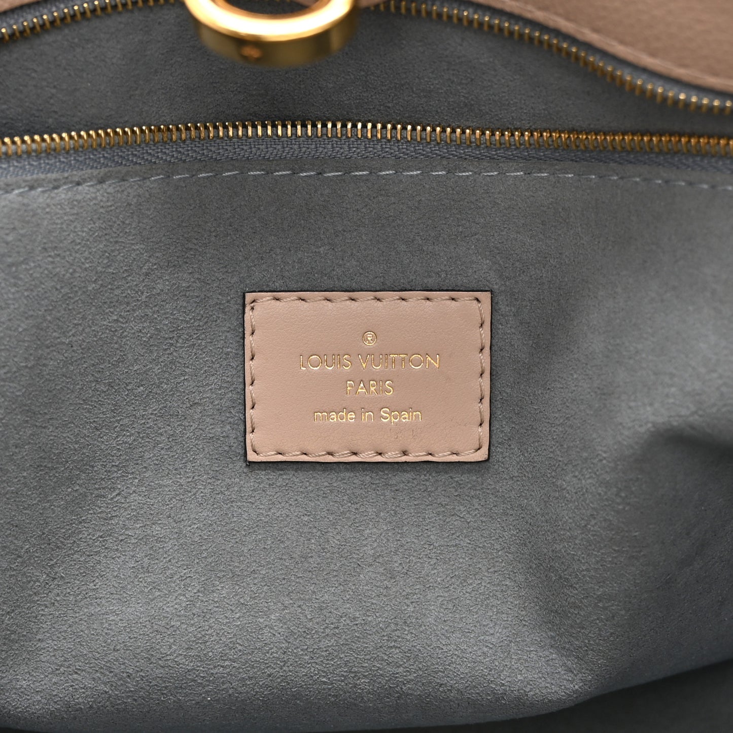 Calfskin Monogram On My Side PM Greige