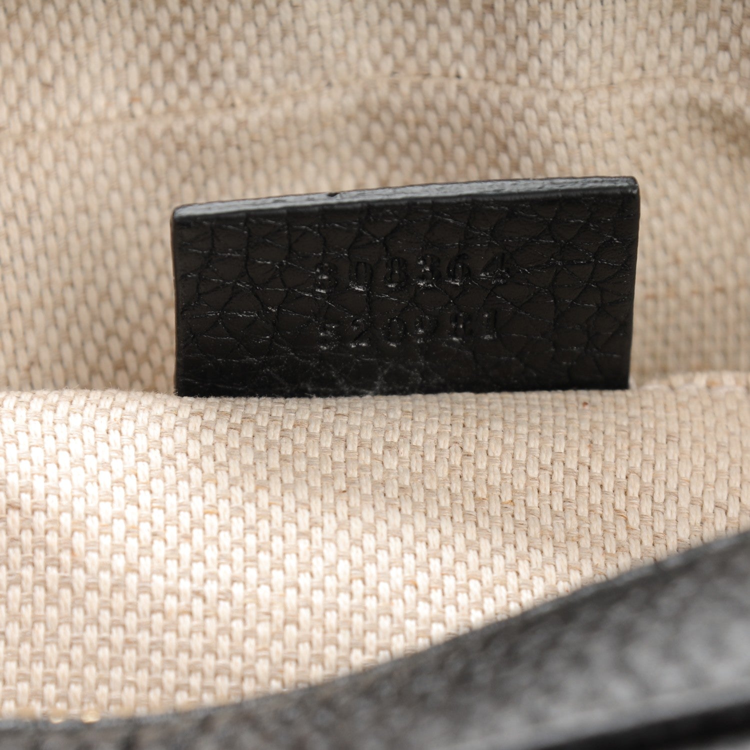 Gucci Pebbled Calfskin Small Soho Disco Bag Black 7 of 7