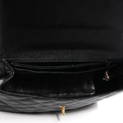 Chanel Caviar Kelly Jumbo Flap Bag Black 6 of 9