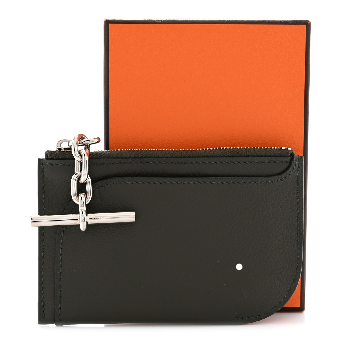 Hermes Evercolor Strap Phone Case PM Vert De Gris 8 of 8