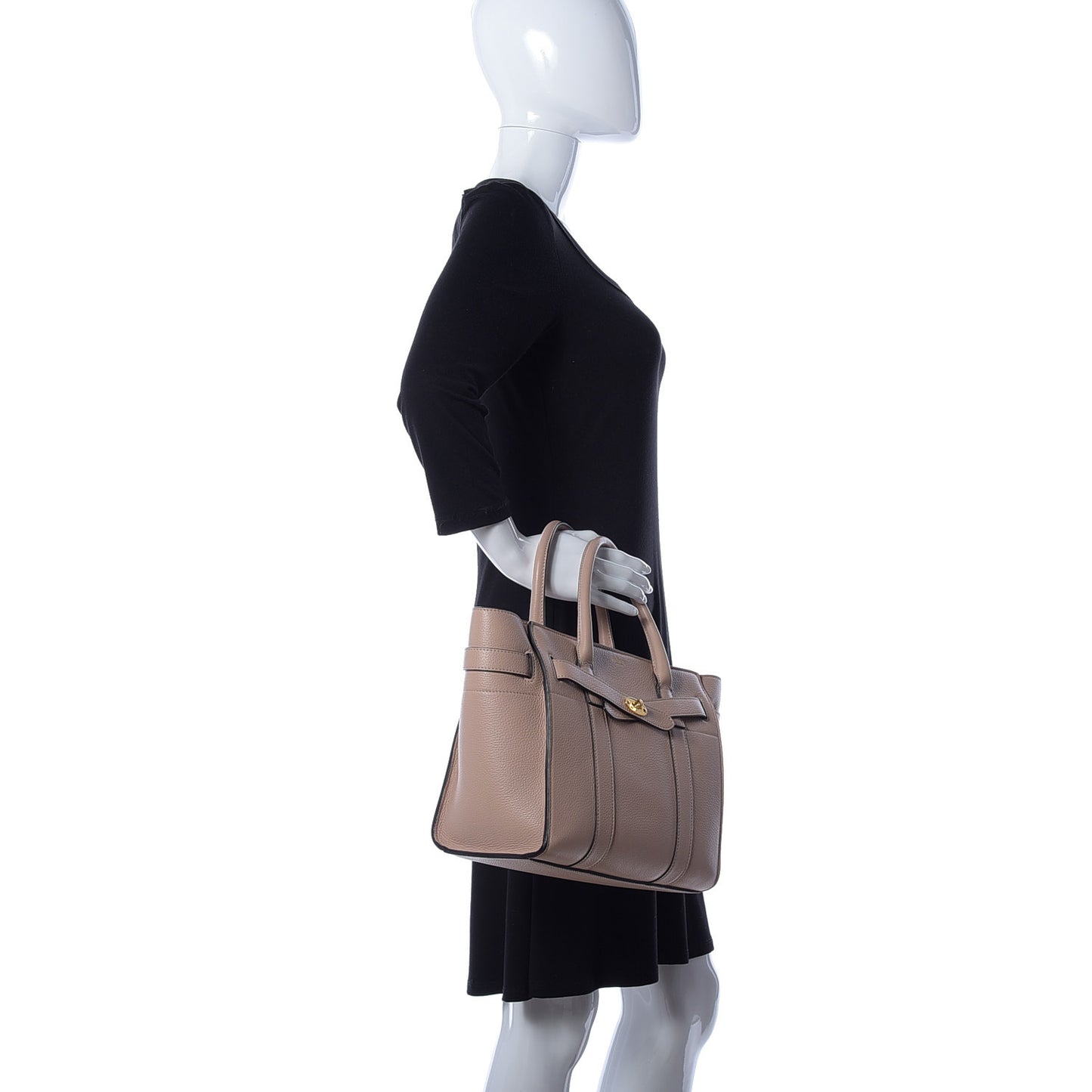 Small Classic Grain Mini Zipped Bayswater Rosewater
